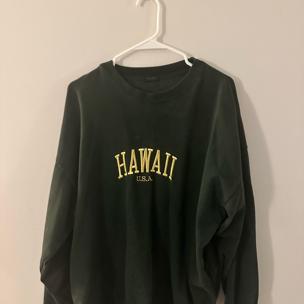 Green Hawaii U.S.A. Brandy Sweater